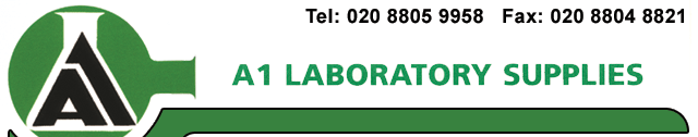 A1 Laboratory Supplies - Tel: 020 8805 9958 Fax: 020 8804 8821